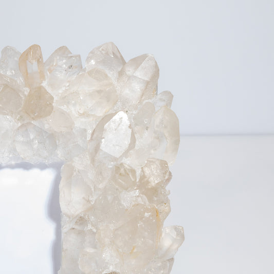 Picture Frame Medium Vertical White Quartz by Kathryn McCoy