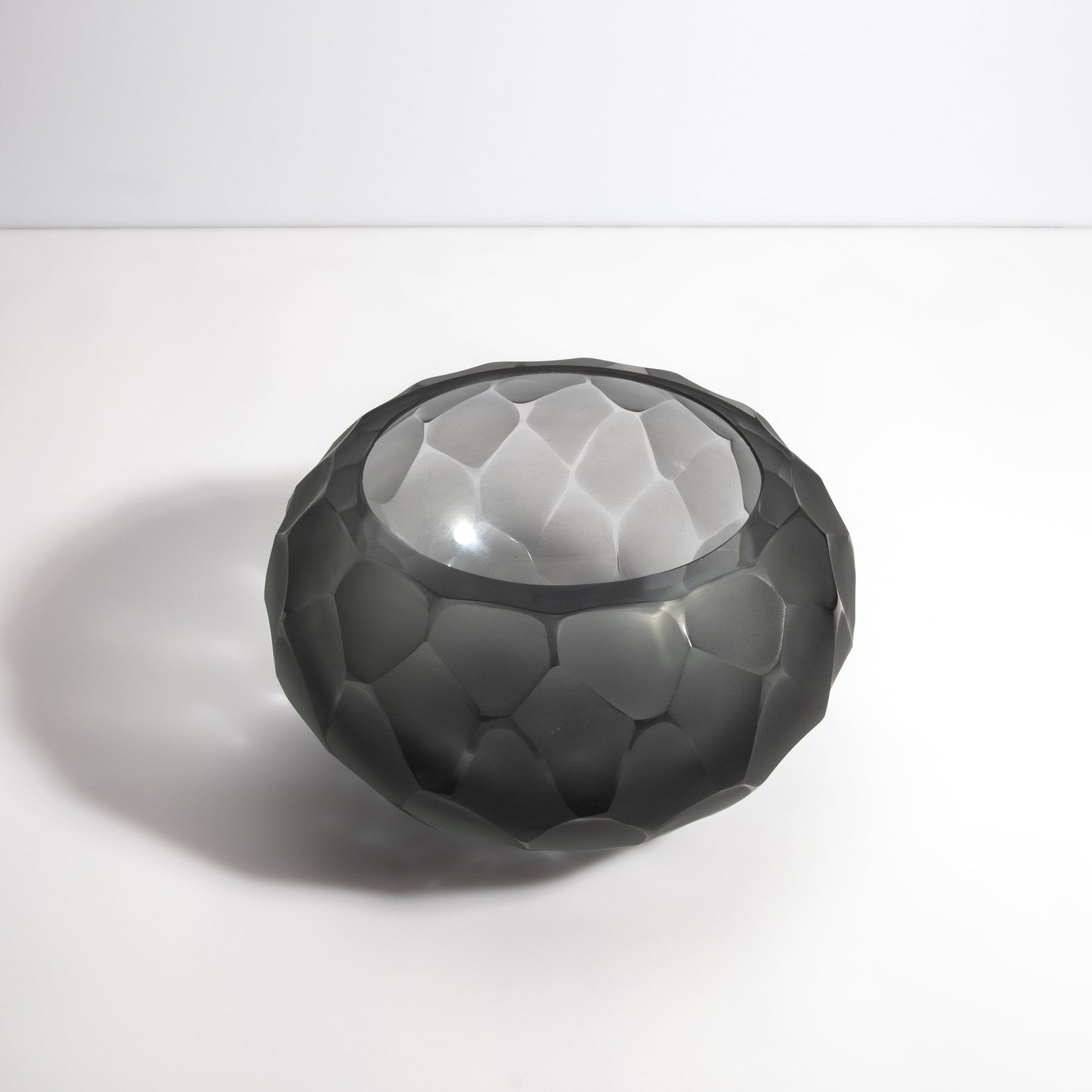Murano Battuto Bowl in Grey