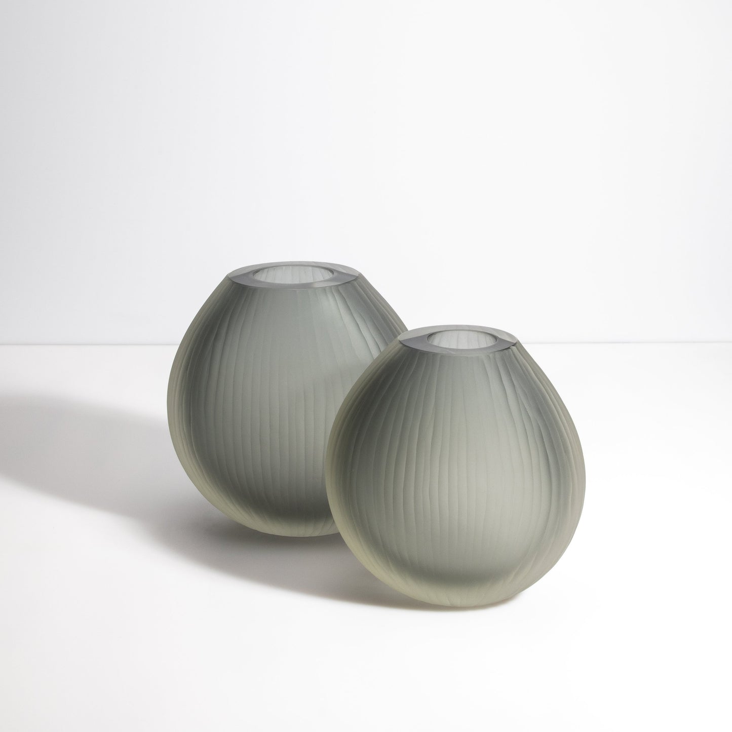 Murano Supreme Vase in Grey