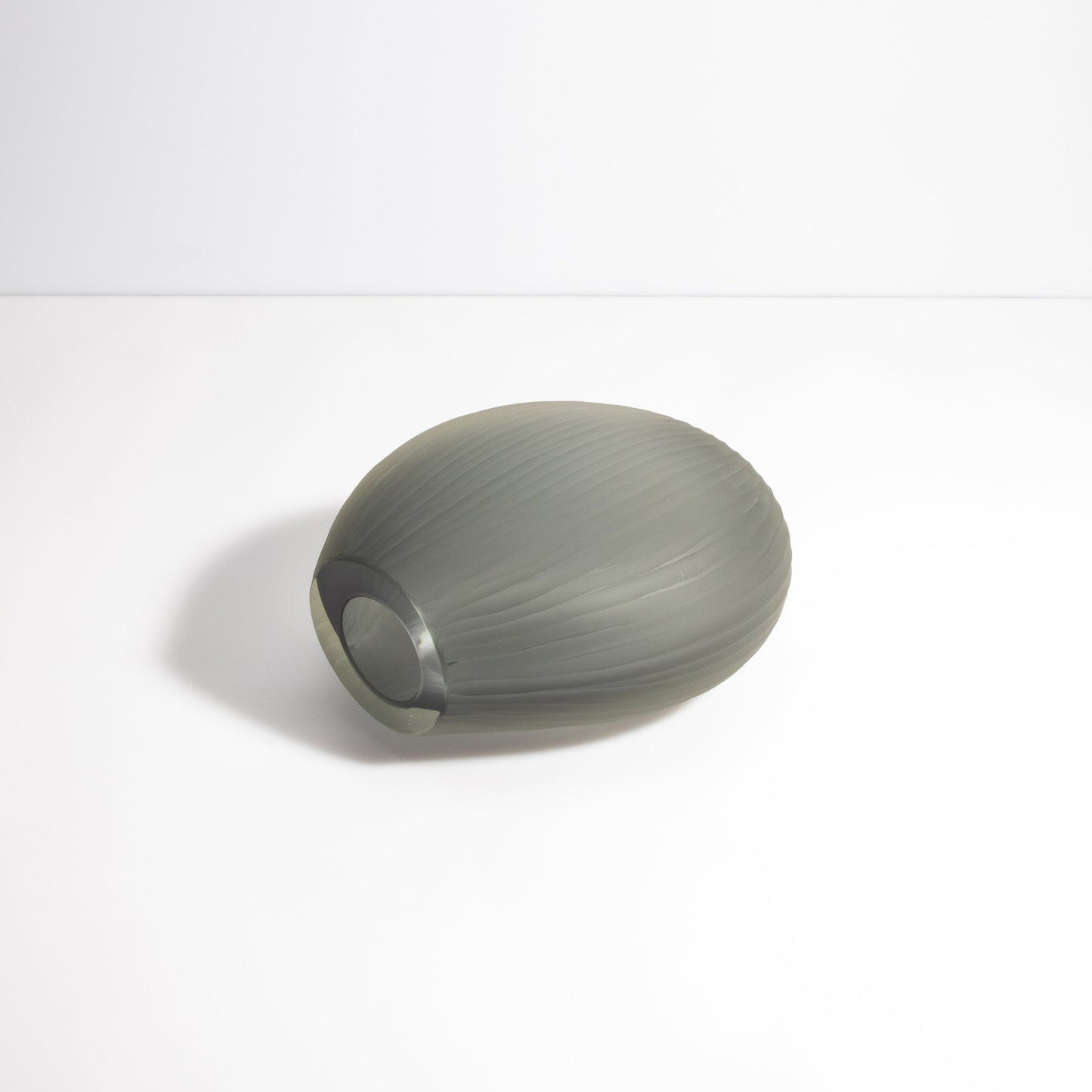 Murano Supreme Vase in Grey