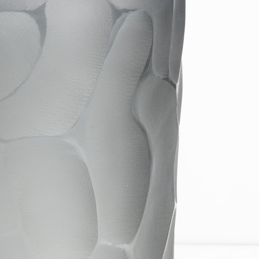 Murano Moon Vase in Grey