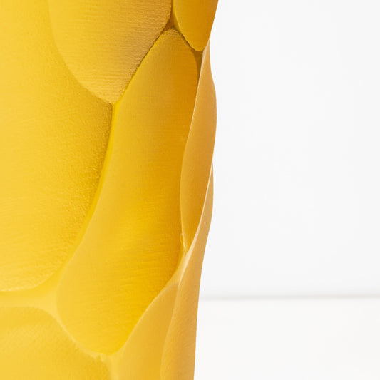 Murano Moon Vase in Amber