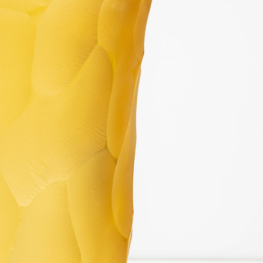 Murano Moon Vase in Amber