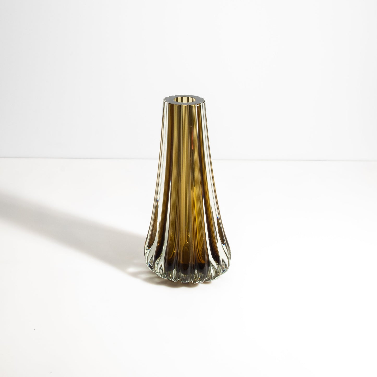 Murano Massiccio Vase in Copper