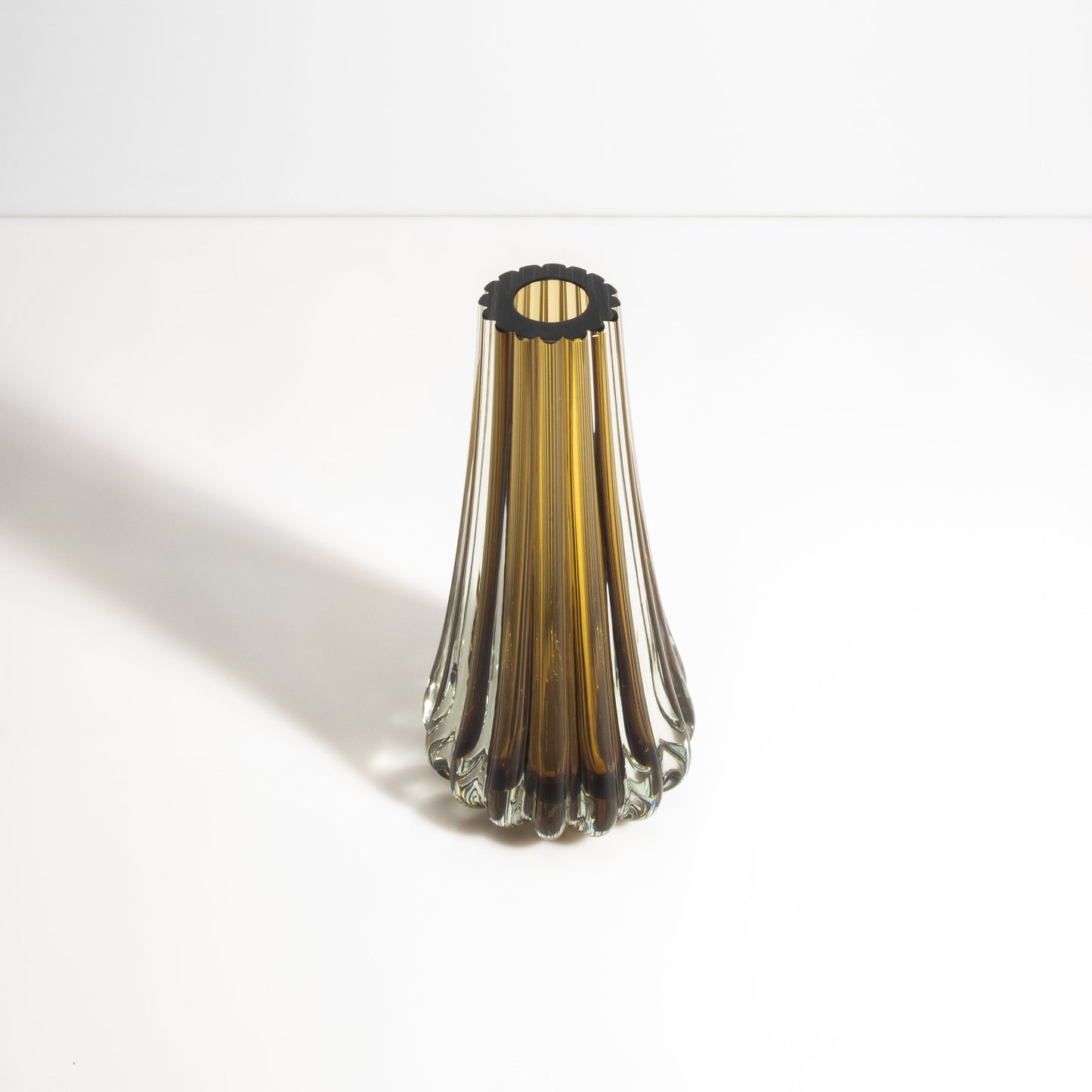 Murano Massiccio Vase in Copper