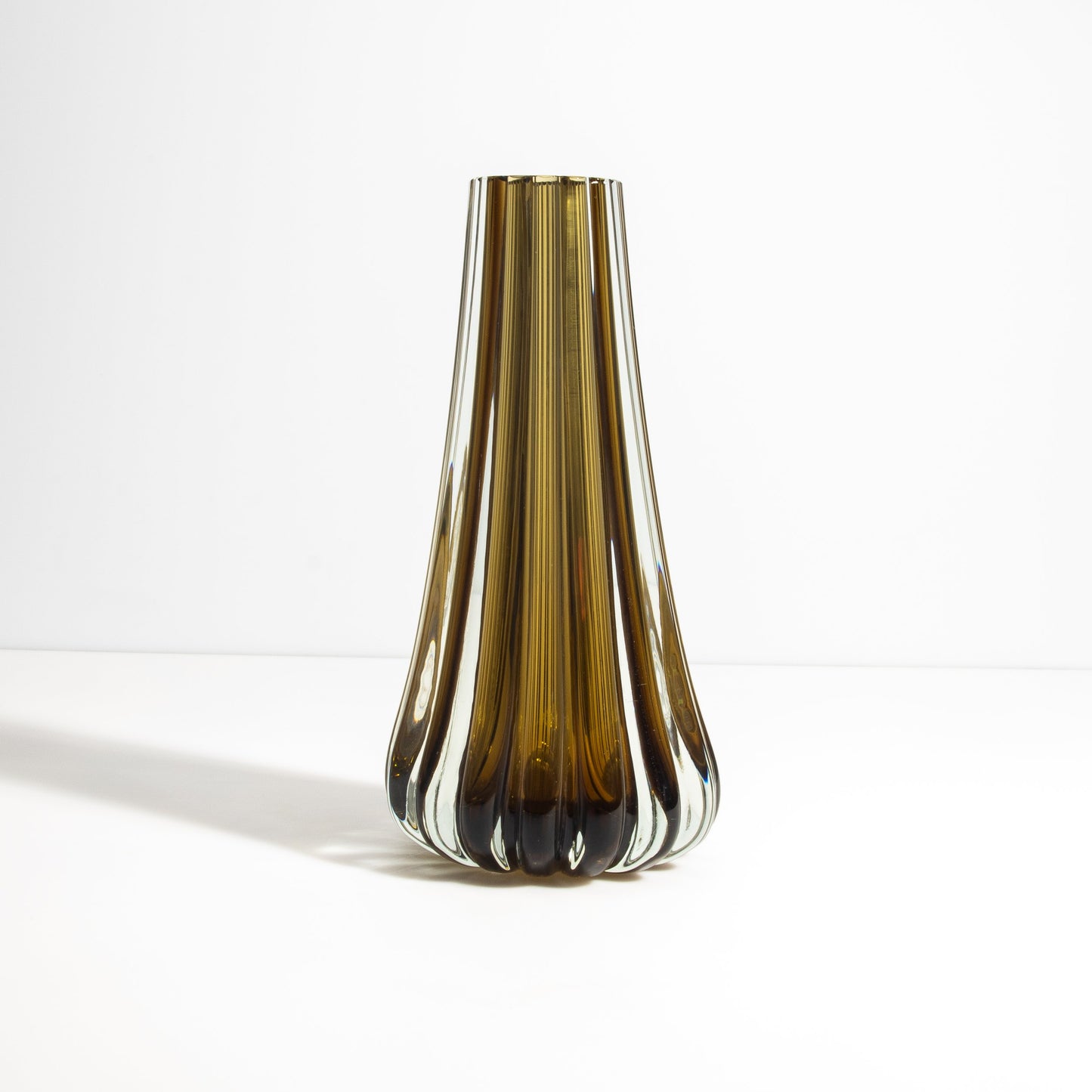 Murano Massiccio Vase in Copper