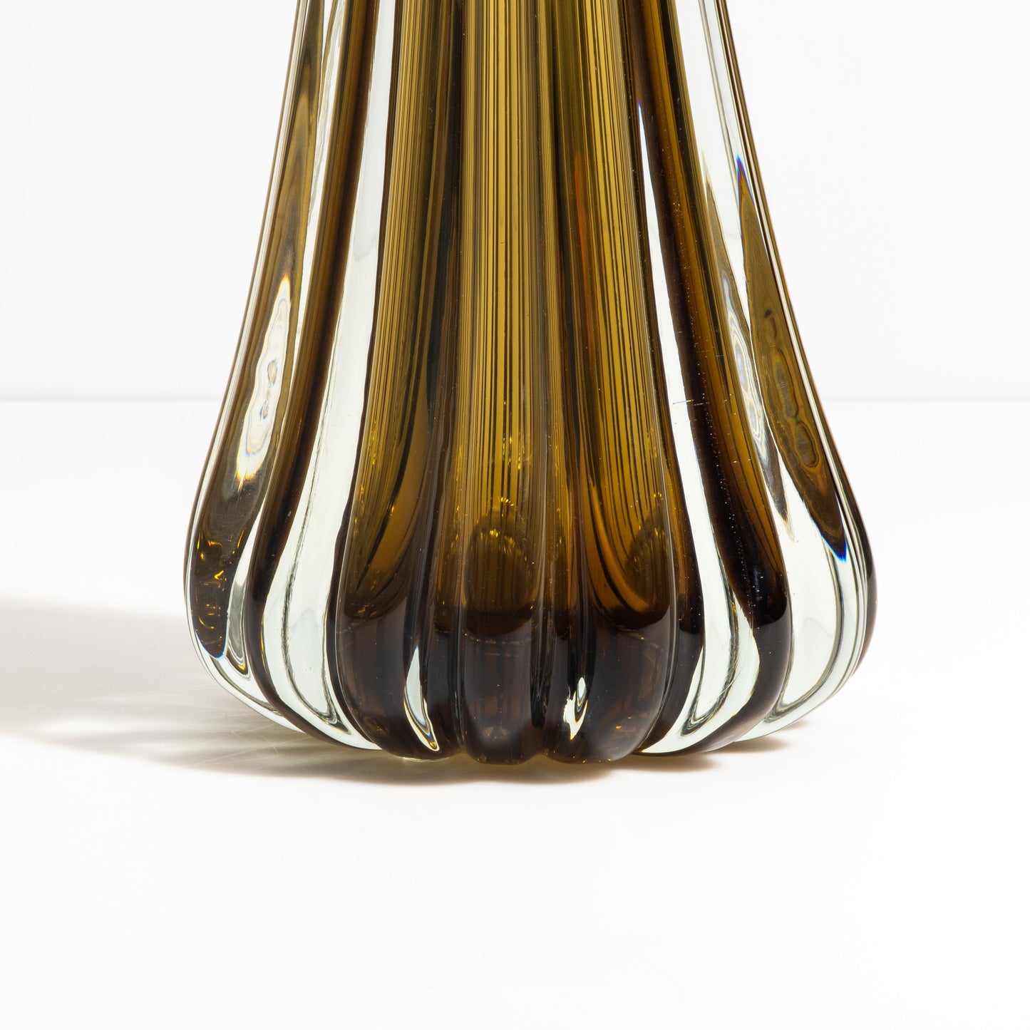 Murano Massiccio Vase in Copper