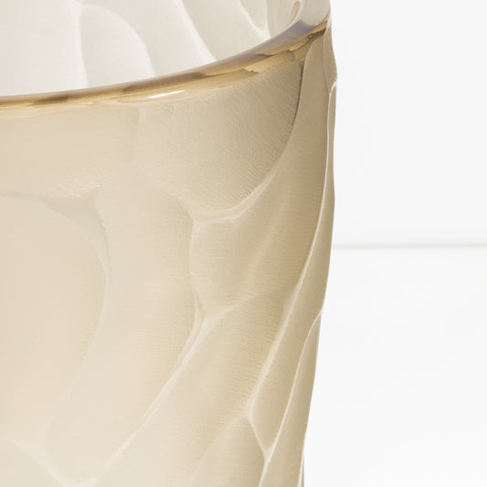 Murano Moon Vase in Olive