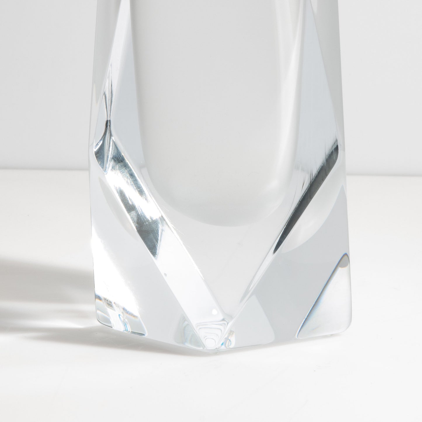 Murano Goccia Vase in Frosted White