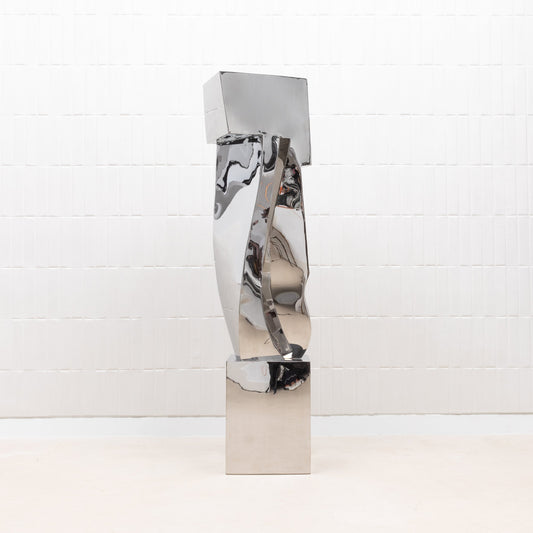 Sculpture in Stainless Steel by Patrick Coard Paris