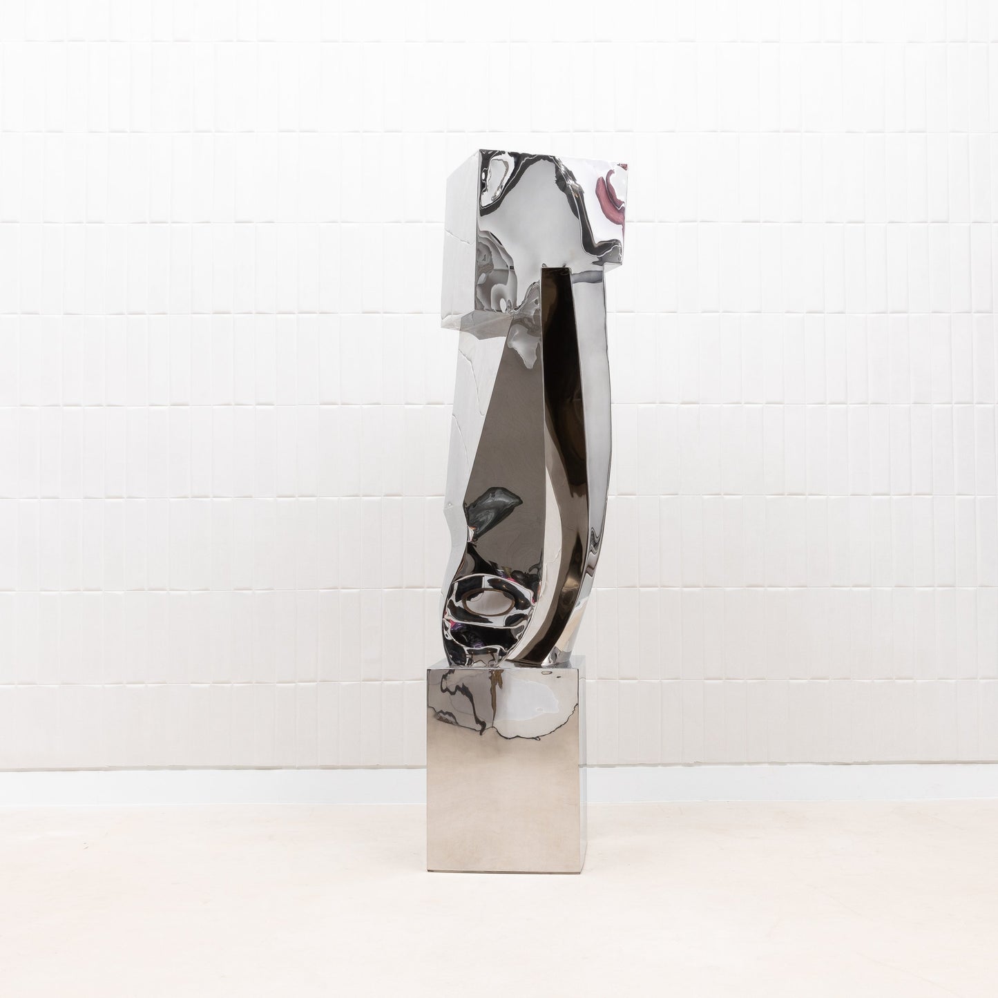 Sculpture in Stainless Steel by Patrick Coard Paris
