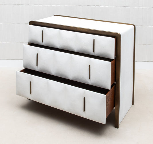 Coco Shagreen Chest of Drawers by R&Y Augousti