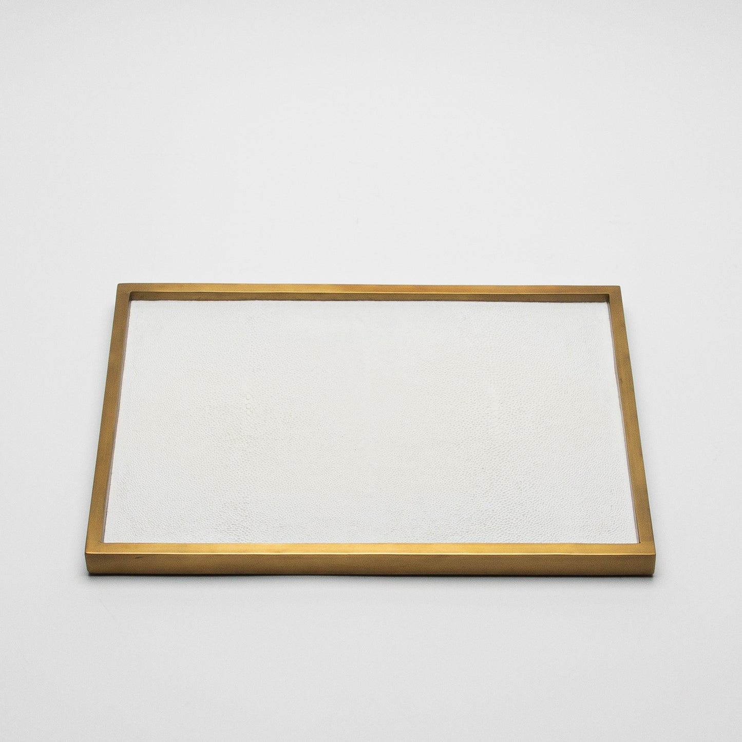 Rectangular Tray in Shagreen by Kifu Paris