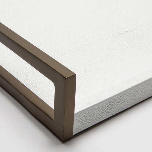 Rectangular Tray in Shagreen by R&Y Augousti