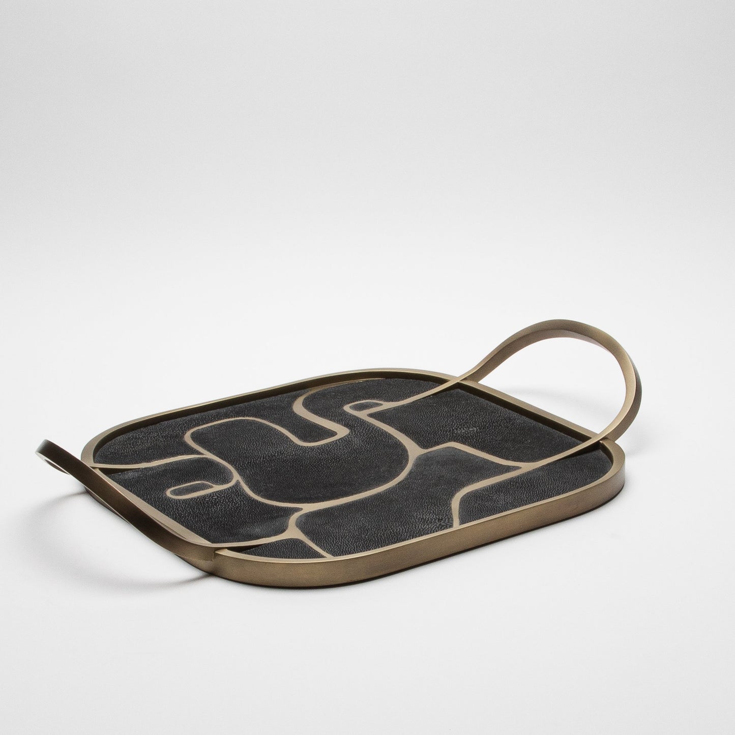 Cocteau Tray in Shagreen by R&Y Augousti