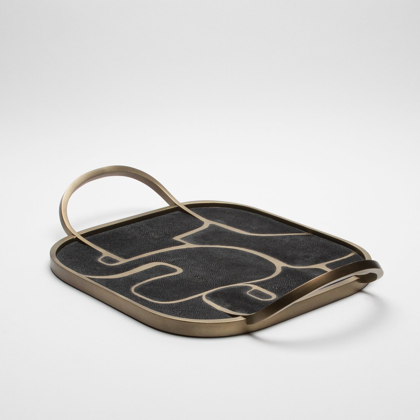 Cocteau Tray in Shagreen by R&Y Augousti
