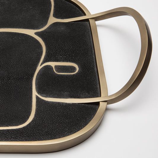 Cocteau Tray in Shagreen by R&Y Augousti