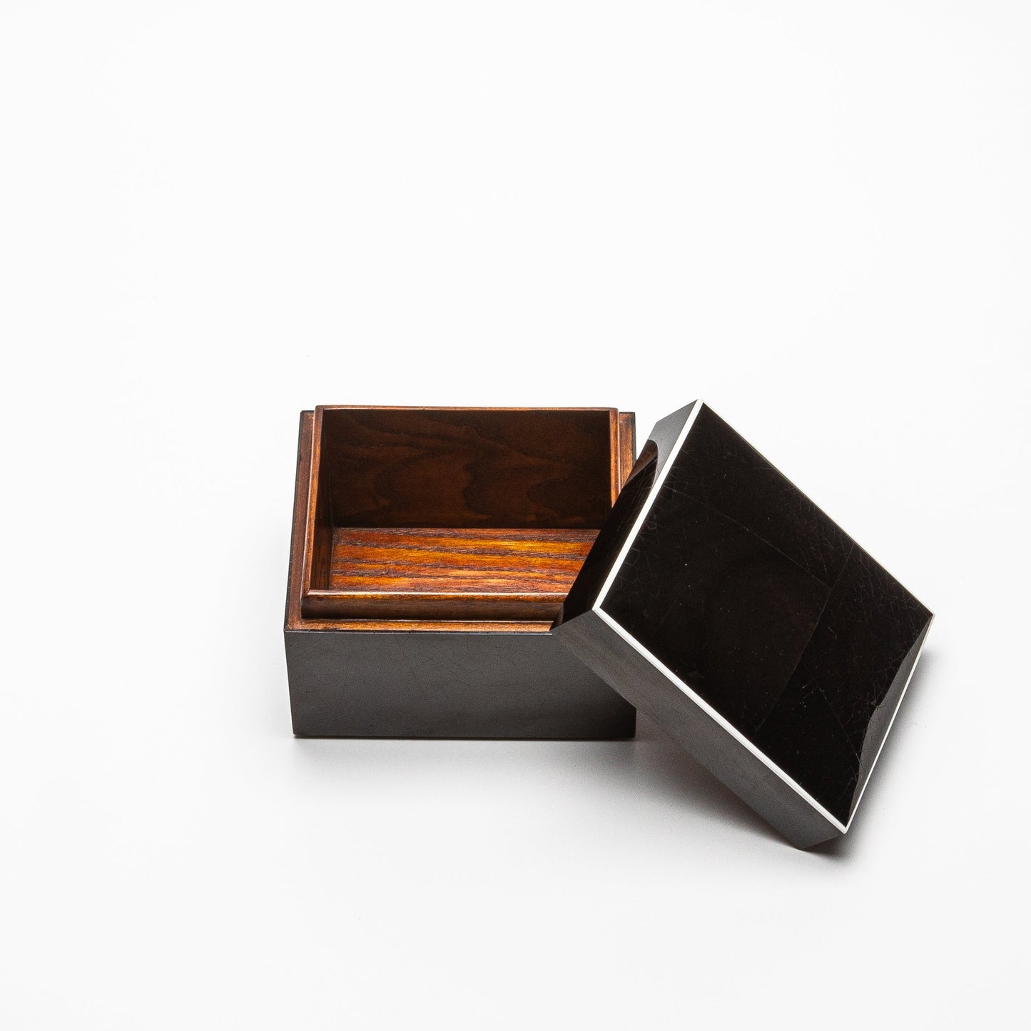 Set of 3 Curved Top Boxes in Pen Shell by R&Y Augousti