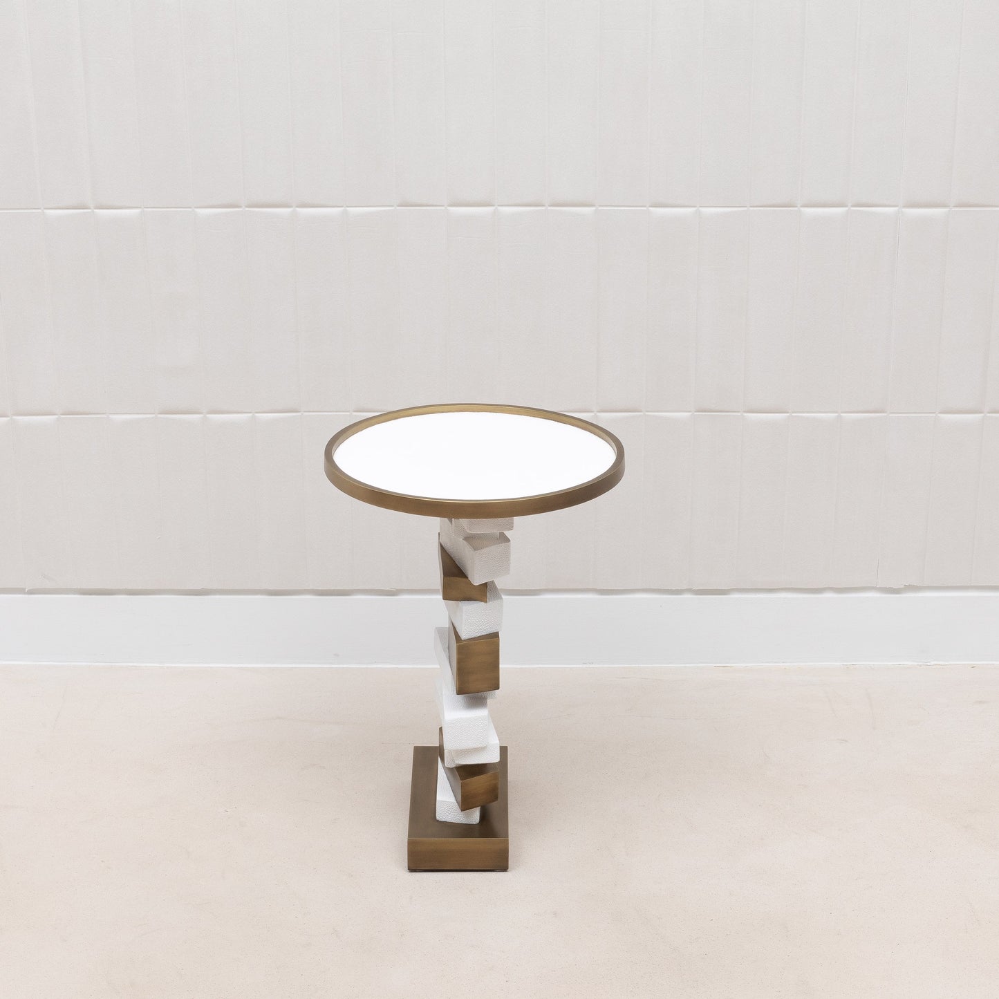Bullion Shagreen Side Table by R&Y Augousti