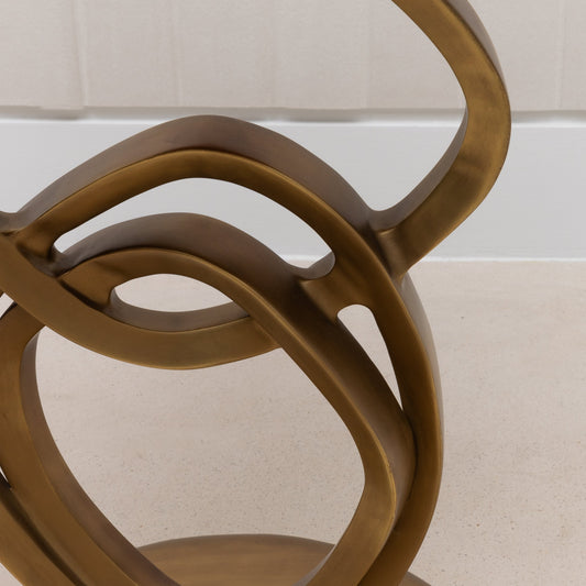 Teardrop Shagreen Side Table by Kifu Paris