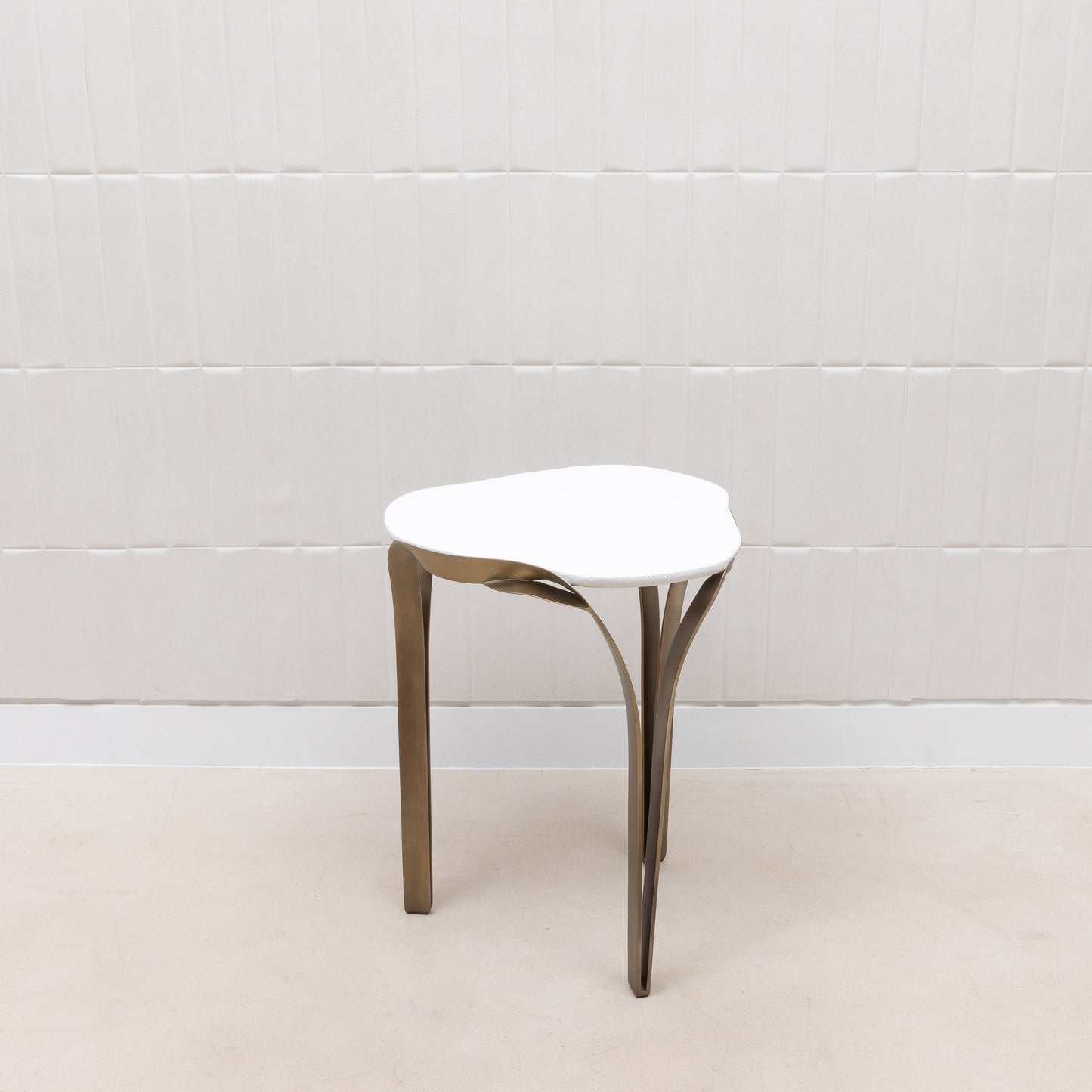 Angel Falls Shagreen Side Table by R&Y Augousti