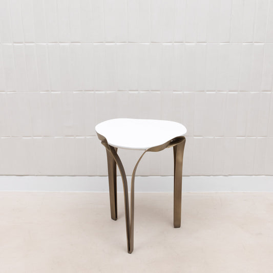 Angel Falls Shagreen Side Table by R&Y Augousti