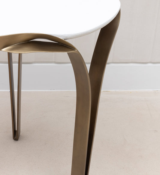 Angel Falls Shagreen Side Table by R&Y Augousti