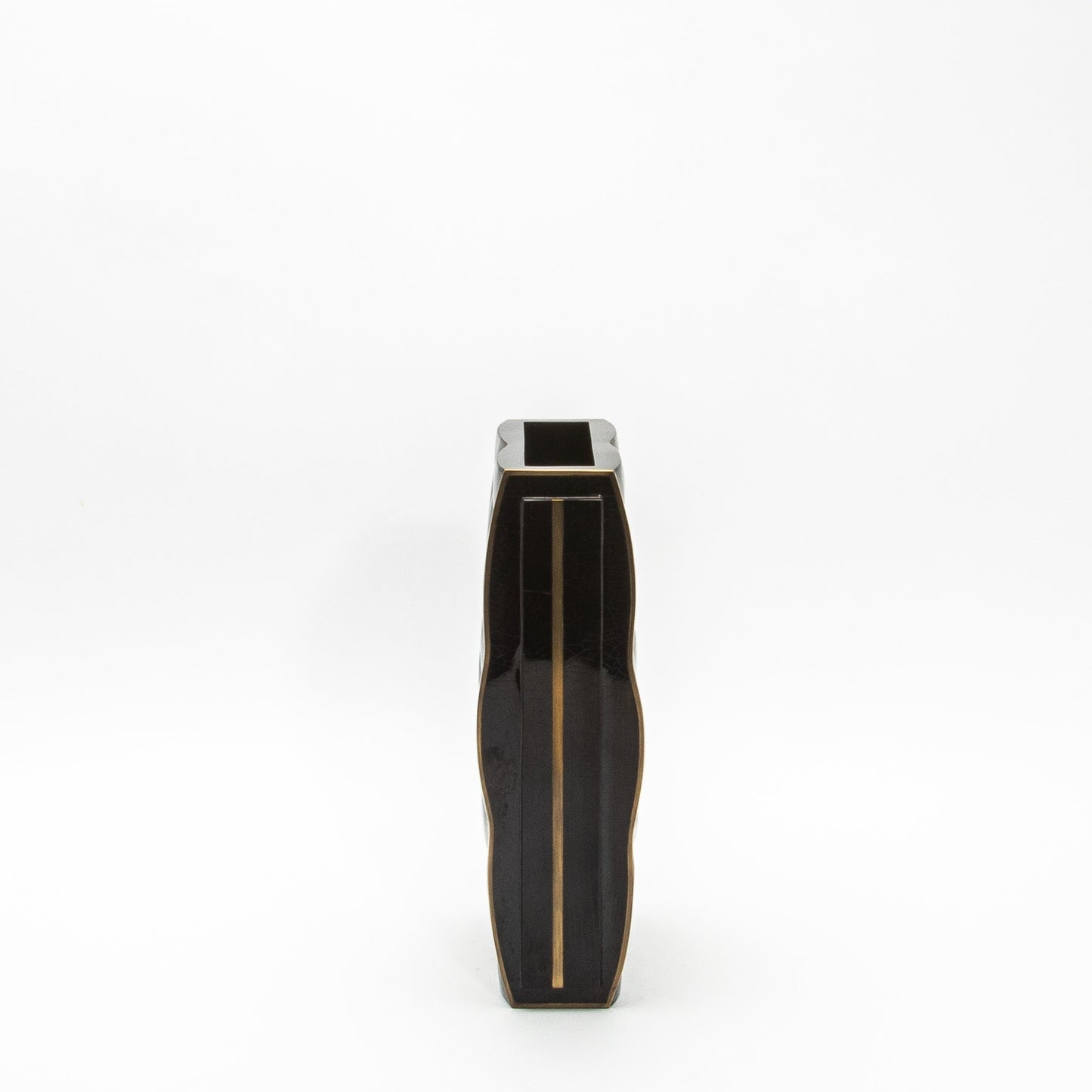 Quilted Vase in Black Shell by KIFU Paris