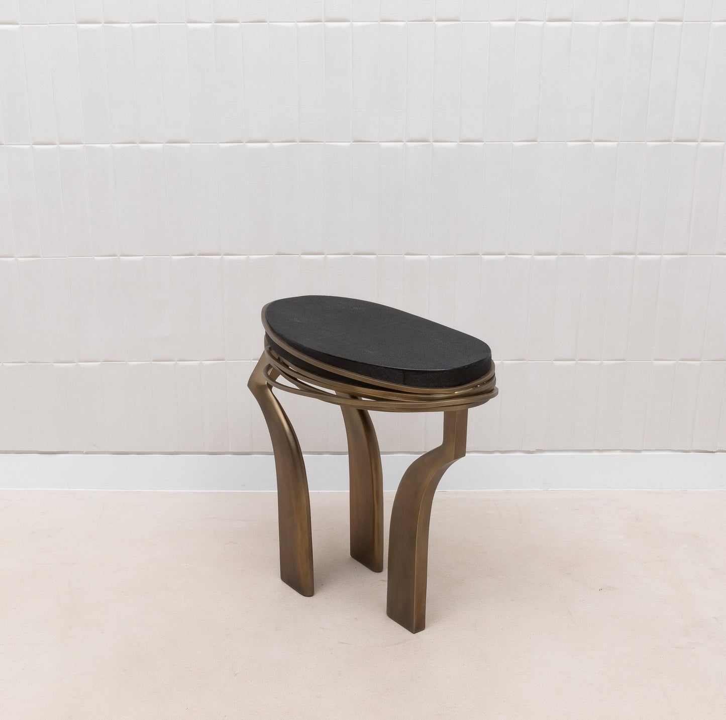 Galaxy Shagreen Side Table by Kifu Paris