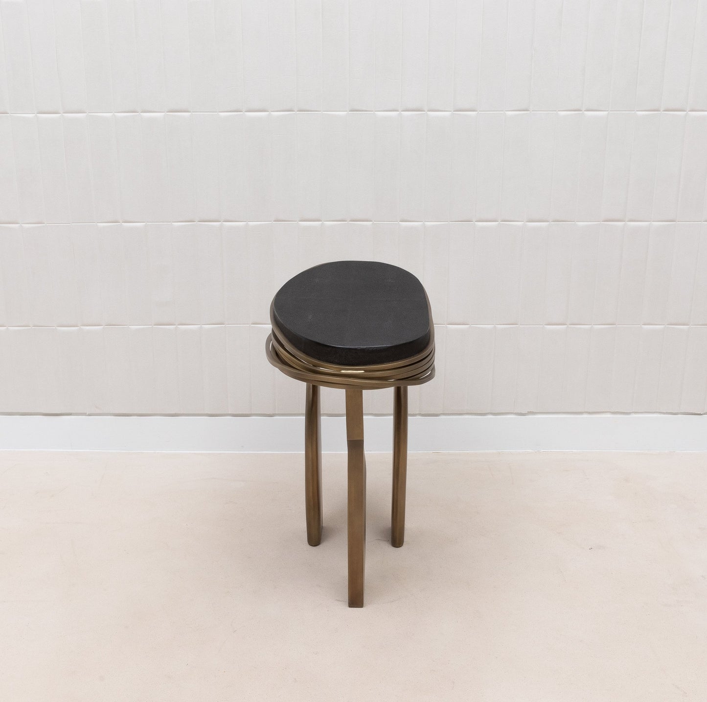 Galaxy Shagreen Side Table by Kifu Paris