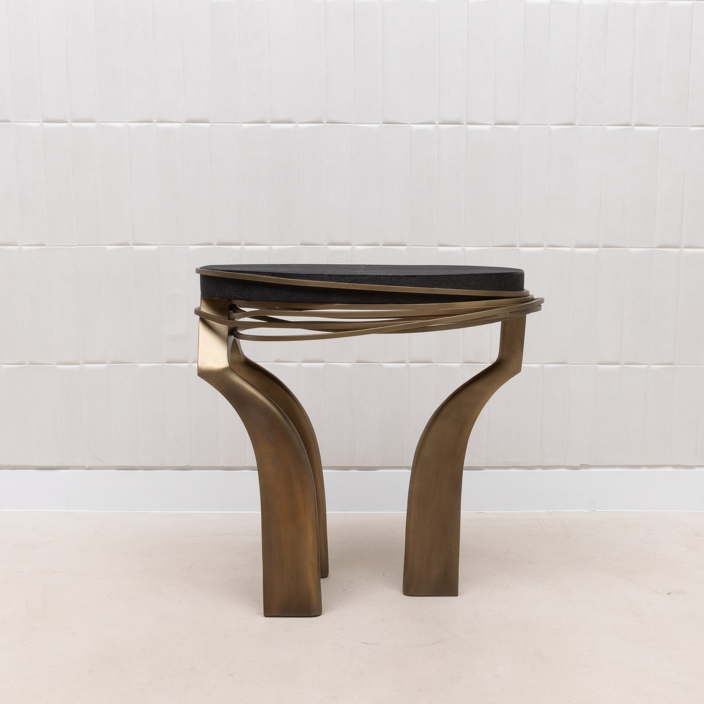 Galaxy Shagreen Side Table by Kifu Paris