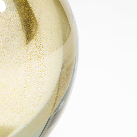 Murano Vase Sphere in Gold