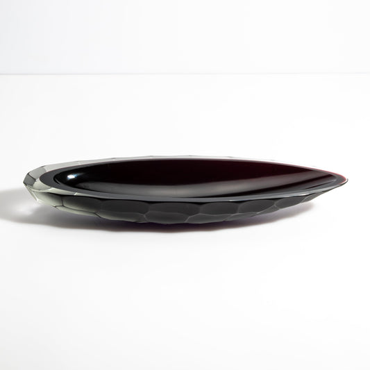 Murano Bowl Barchette Deep Black