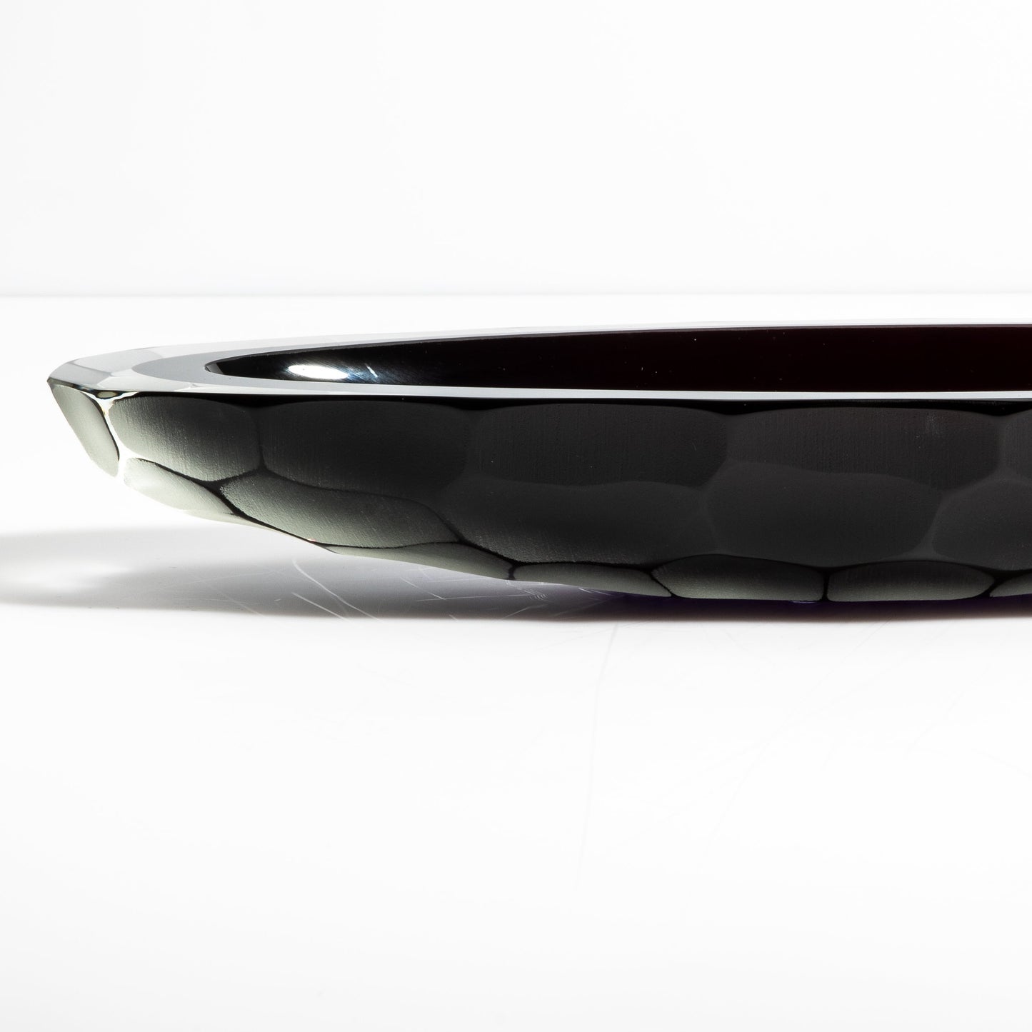 Murano Bowl Barchette Deep Black