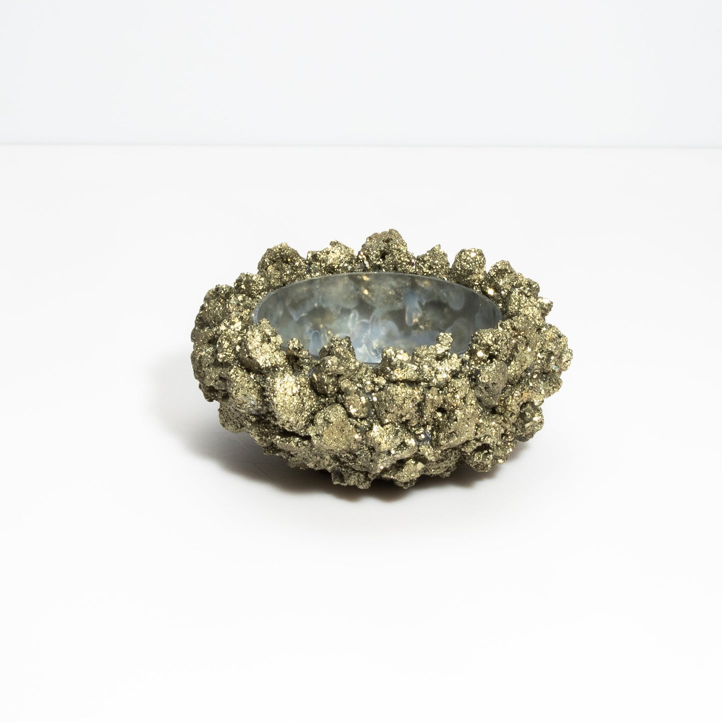 Classic Bowl Small in Pyrite by Kathryn McCoy