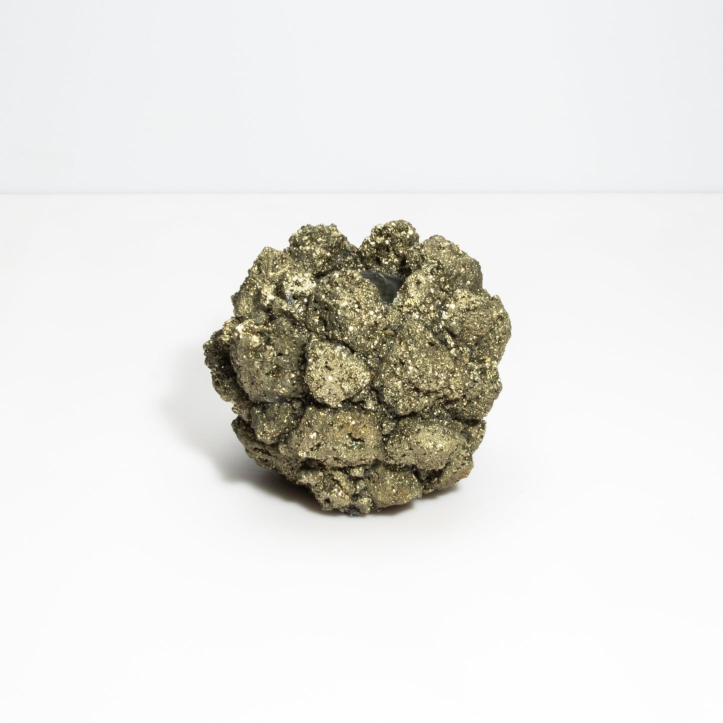 Votive Holder in Pyrite Large by Kathryn McCoy