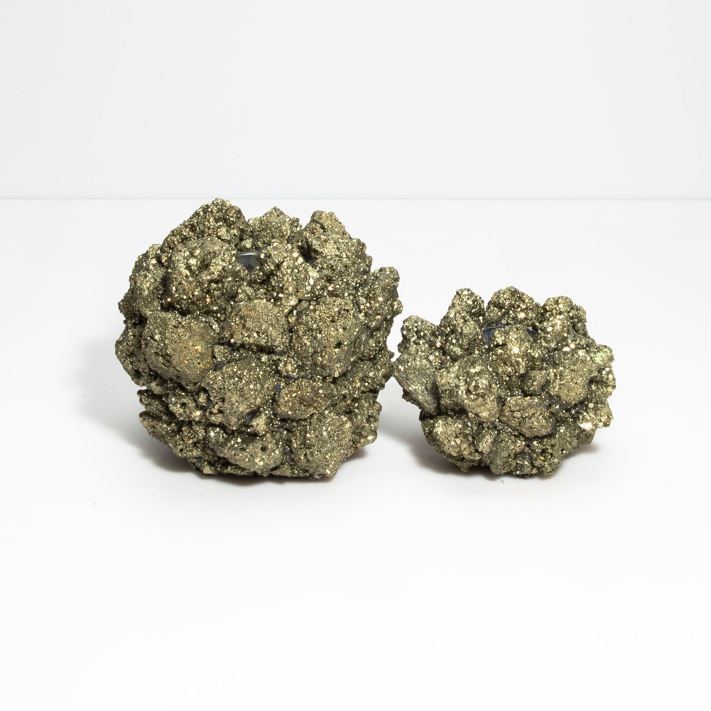 Votive Holder in Pyrite Large by Kathryn McCoy
