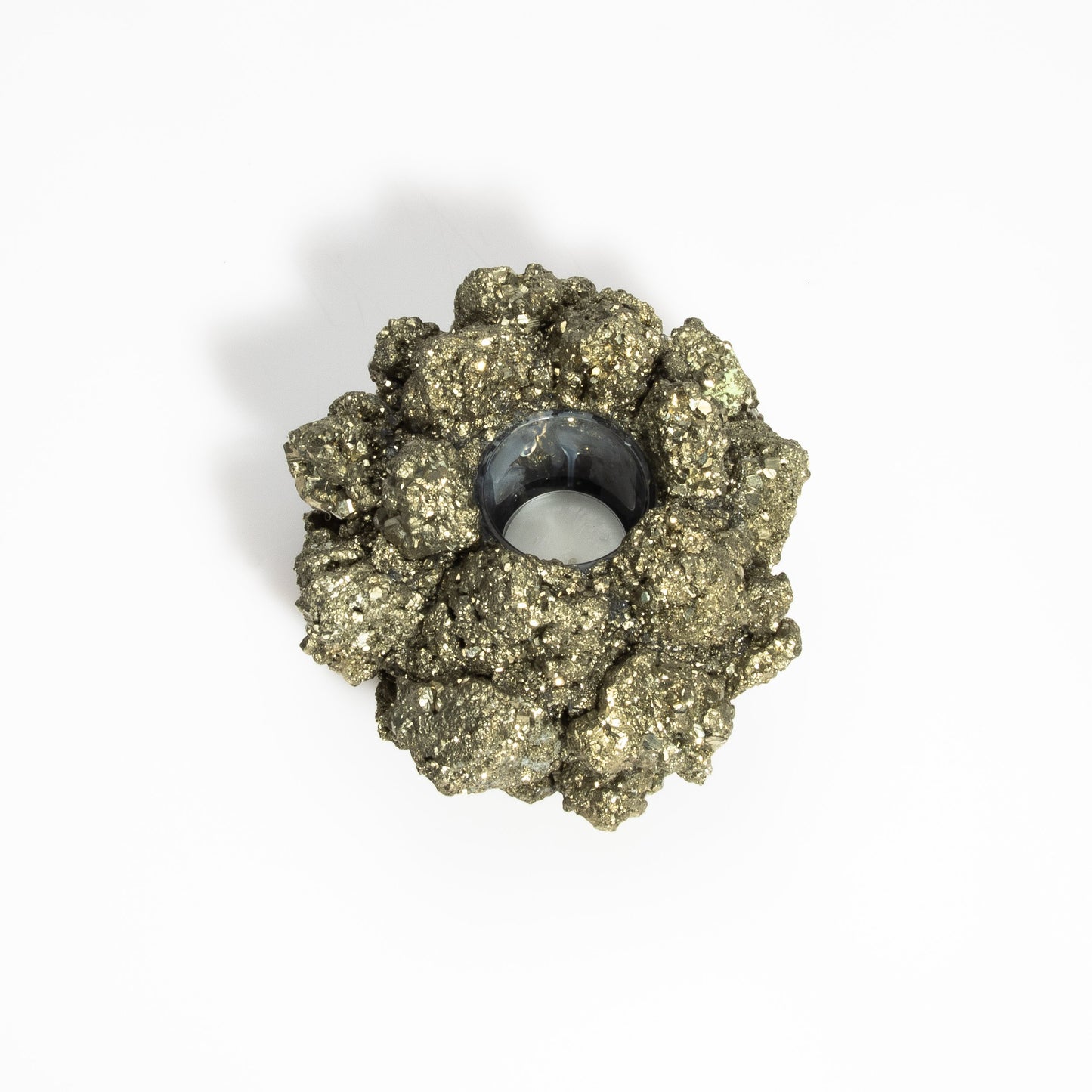 Votive Holder in Pyrite Classic by Kathryn McCoy