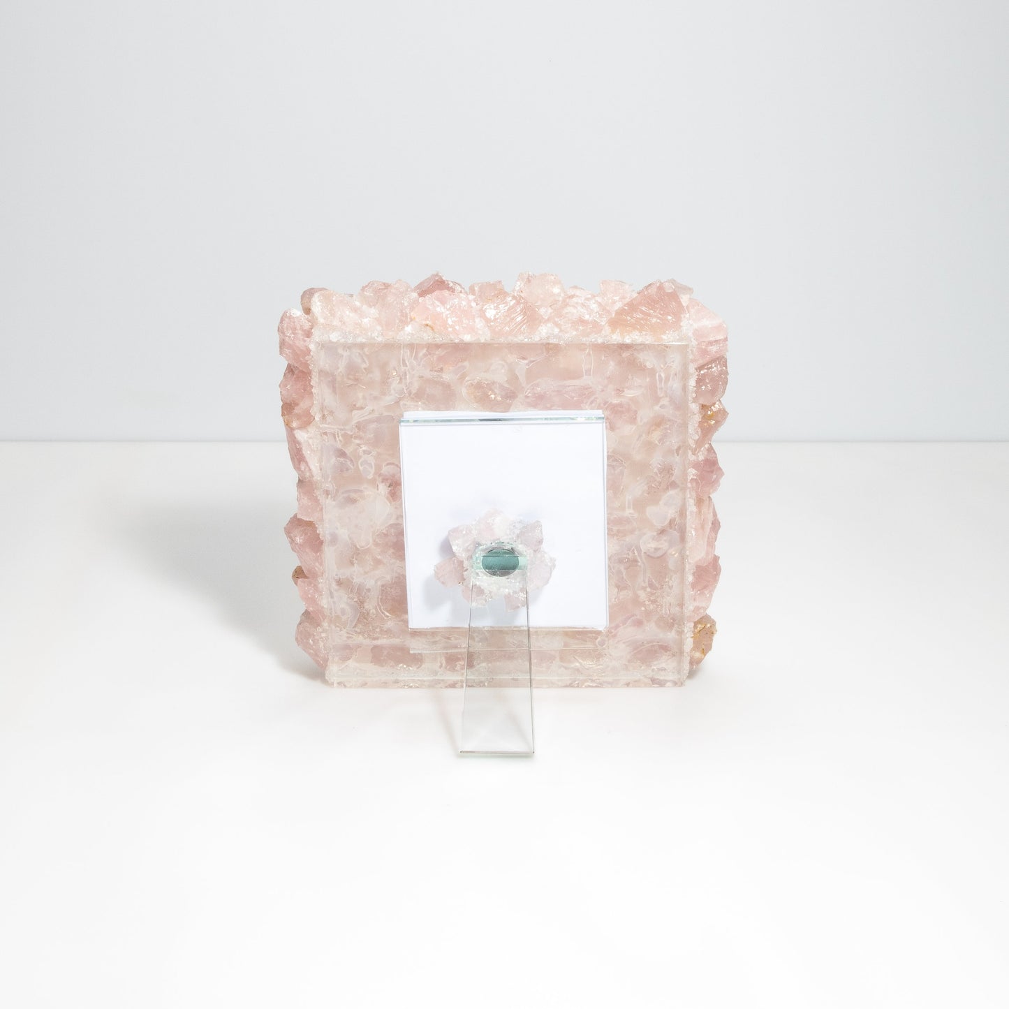 Picture Frame Large Vertical Pink Quartz by Kathryn McCoy