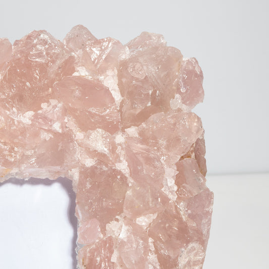 Picture Frame Large Vertical Pink Quartz by Kathryn McCoy