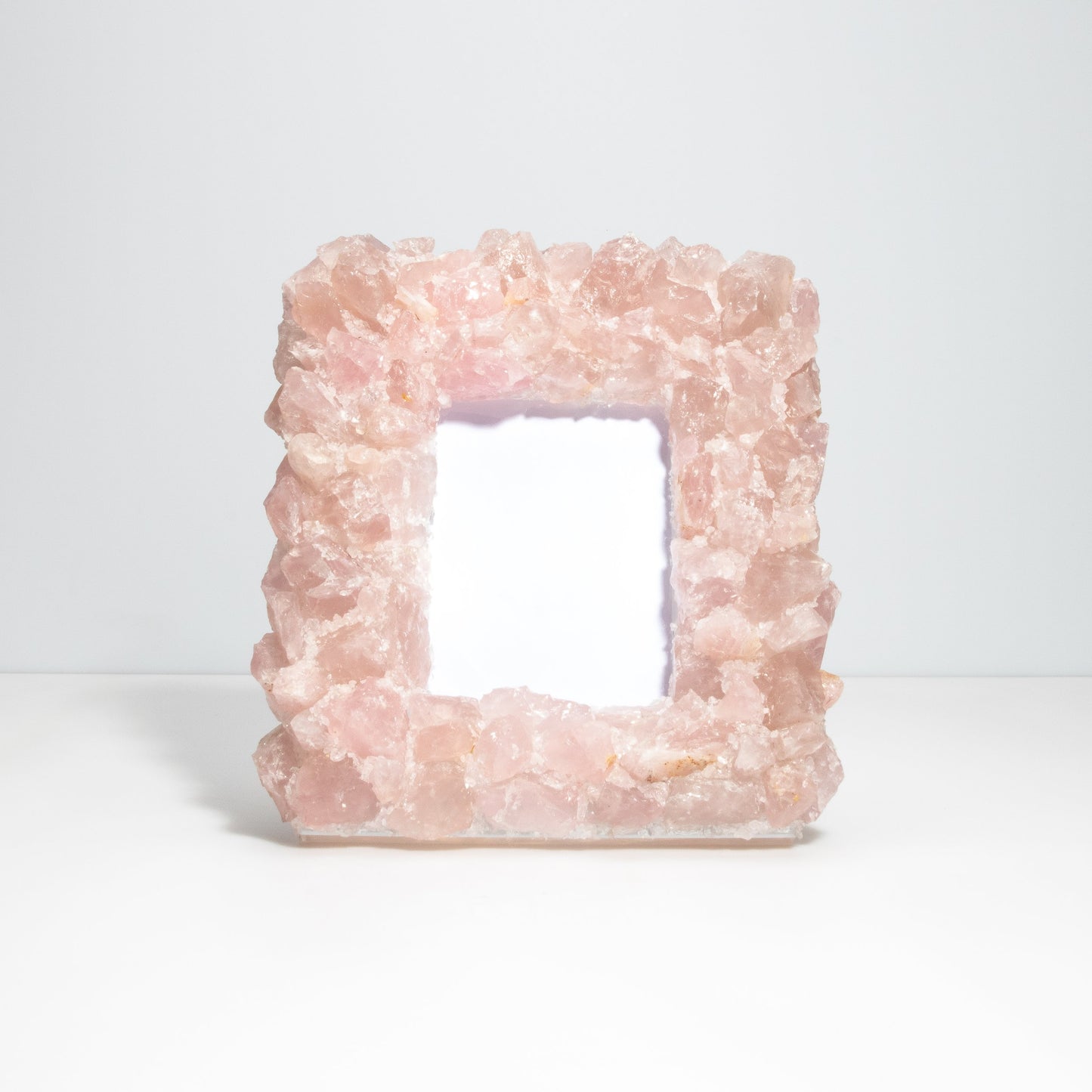 Picture Frame Large Vertical Pink Quartz by Kathryn McCoy