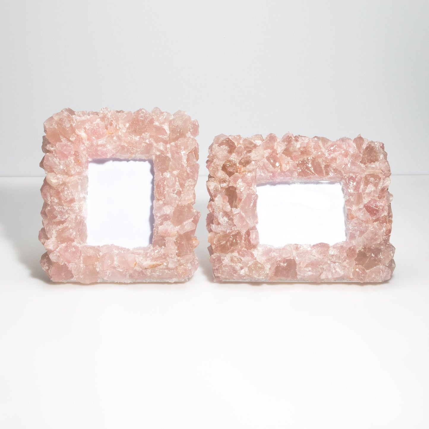 Picture Frame Large Vertical Pink Quartz by Kathryn McCoy