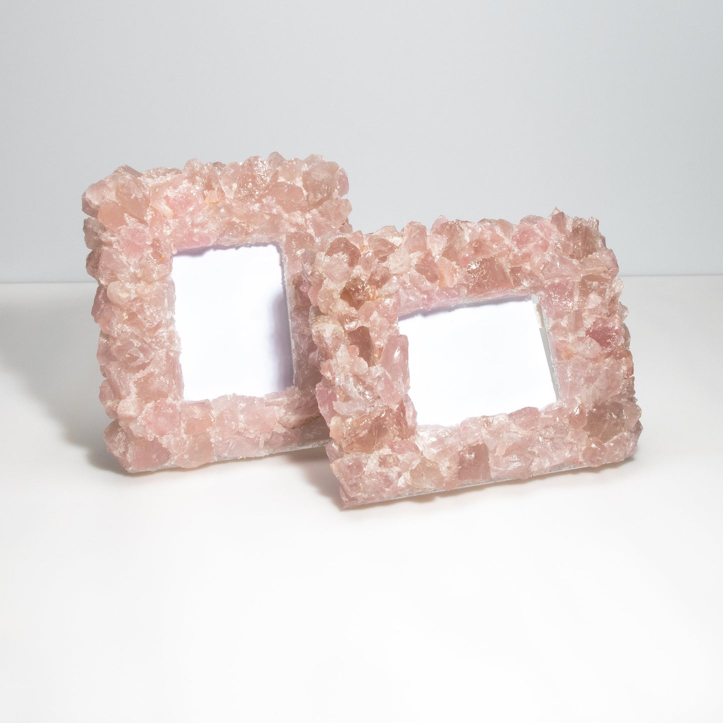 Picture Frame Large Vertical Pink Quartz by Kathryn McCoy