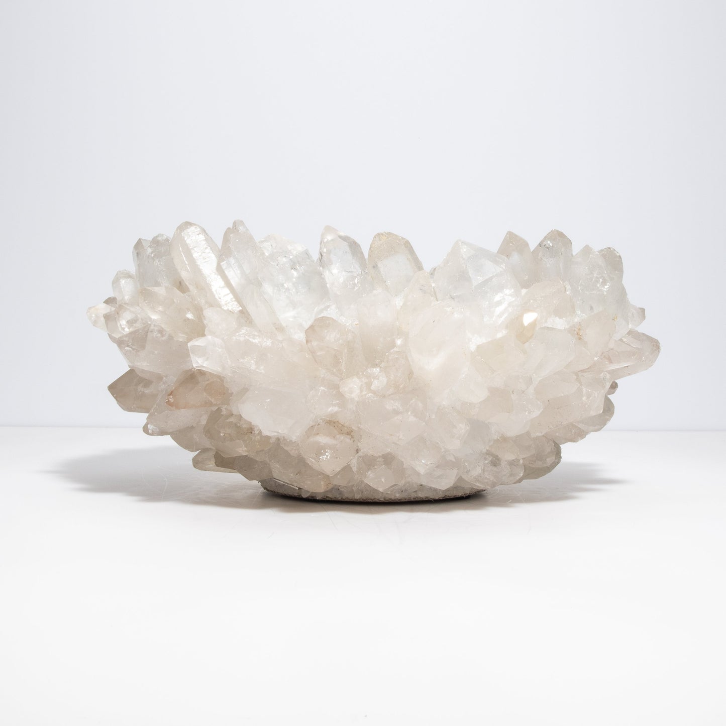 Classic Large Bowl in Clear Quartz by Kathryn McCoy