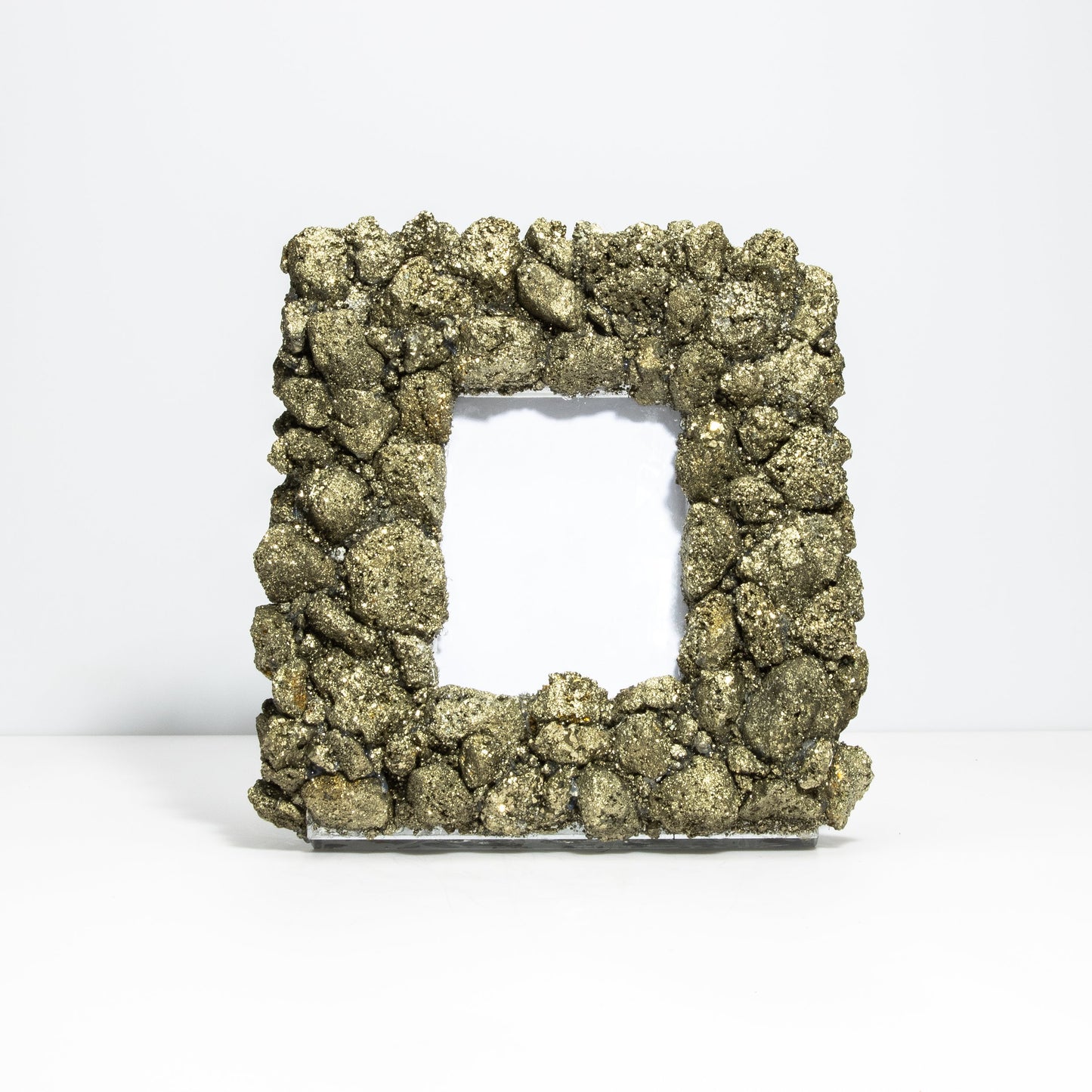 Picture Frame Large Vertical Pyrite by Kathryn McCoy
