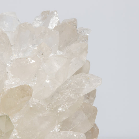 Vase in Clear Quartz by Kathryn McCoy