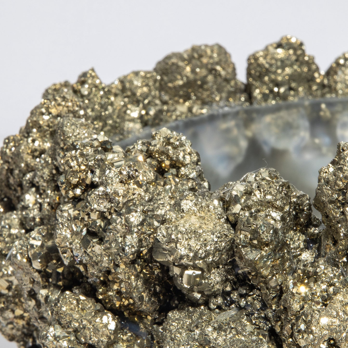 Classic Bowl Medium in Pyrite by Kathryn McCoy
