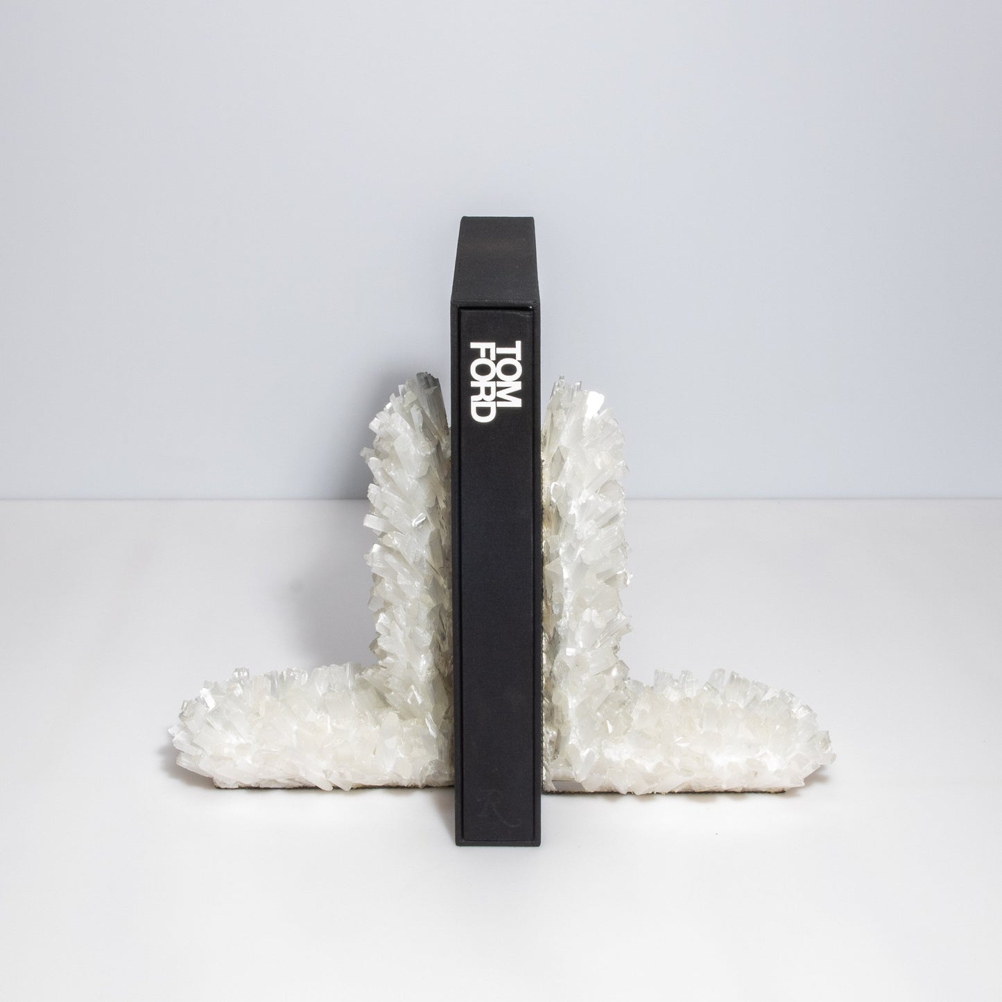 Book Ends in Selenite Large