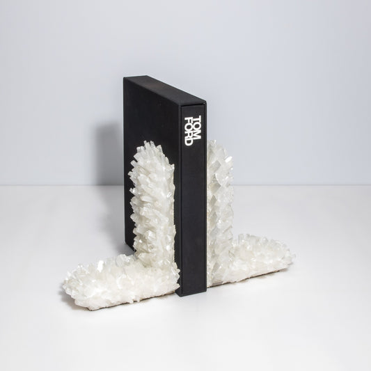 Book Ends in Selenite Large