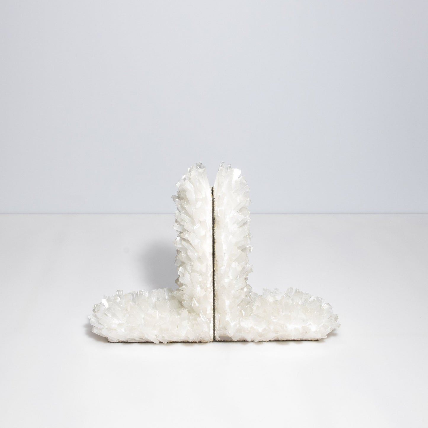 Book Ends in Selenite Large